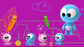 My Color Friends with GooGoo, GaaGaa & Color Crew | Colors | Music & Games for kids | The Googies