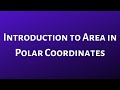 Polar Area and Sector Formulas