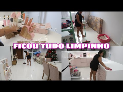 PRIMEIRA FAXINA COM TUDO NO LUGAR DE IMPROVISO + COMPRINHAS DOS EUA PARA A COZINHA NOVA| Dani Mendes