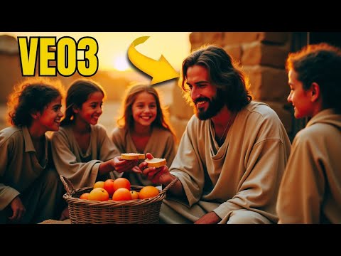 COMO CRIAR VIDEOS BÍBLICO COM VEO3 (ULTRA REALISTA)