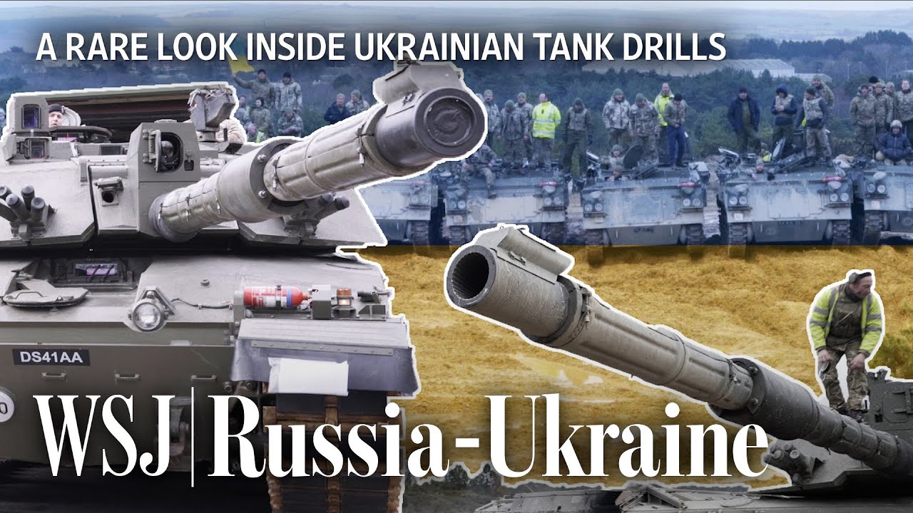 Inside Challenger 2 Tank Training With Ukrainian Troops