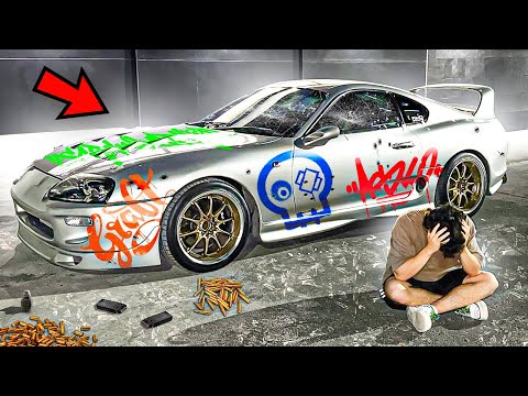 EMPEZÓ UNA BALACERA Y DESTRUYERON MI SUPRA MK4 EN LA NOCHE - Yair17
