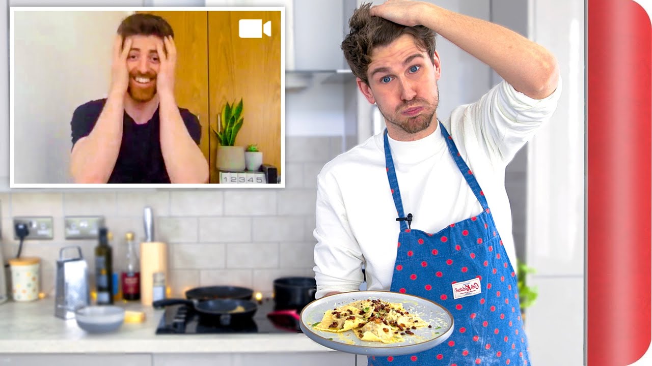 A Chef REMOTE CONTROLS a Home Cook! Handmade Ravioli