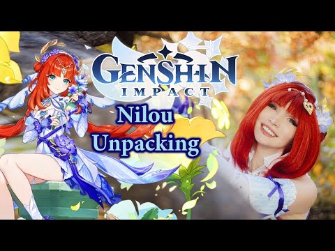 Genshin Impact - Nilou skin fairy unpacking