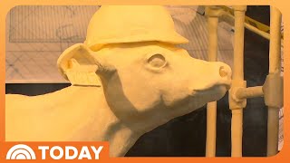 See the Butter Cow Unveiled at the 2025 Ohio State Fair