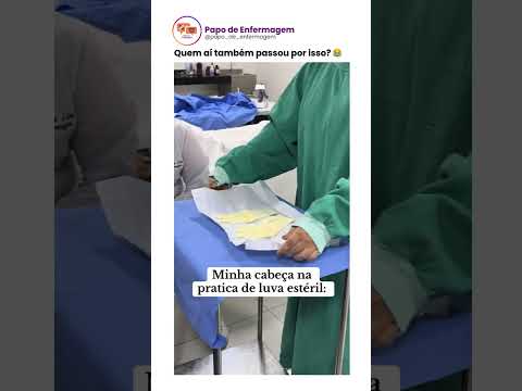 A prova que é o terror de todo estudante da enfermagem 😂