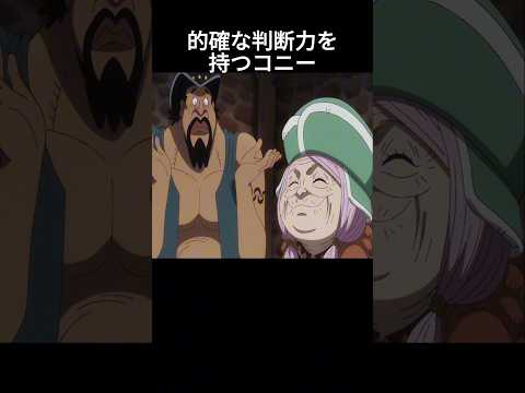 的確な判断力を持つコニー #ワンピース #onepiece