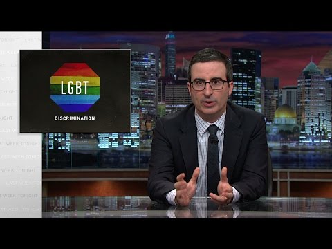 Preach, John Oliver! Watch The Last Week Tonight Host Deliver An AH-Mazing Monologue On LGBT Discrimination!