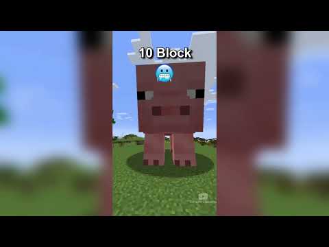 Minecraft 1 Block vs 100 Blocks Compilation 😰😰😰