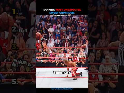 Ranking Most Unexpected Sweet Chin Music