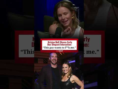 #KristenBell share’s a hilarious story involving an early encounter with now husband #DaxShepard