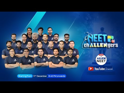 NEET Challengers 2025 | Prepare with ALLEN's Expert Faculty | LIVE from 11th December