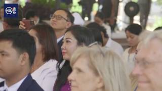 YouTube video thumbnail: Phnom Penh Cambodia Temple Opens its Doors, First in Country