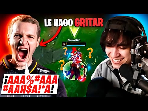 ¡ME ENCUENTRO CONTRA JANKOS en CHALLENGER y LE ENSEÑO MI FAMOSO THRESH! 😂