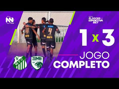 Miguelense-AL 1 x 3 Zumbi-AL