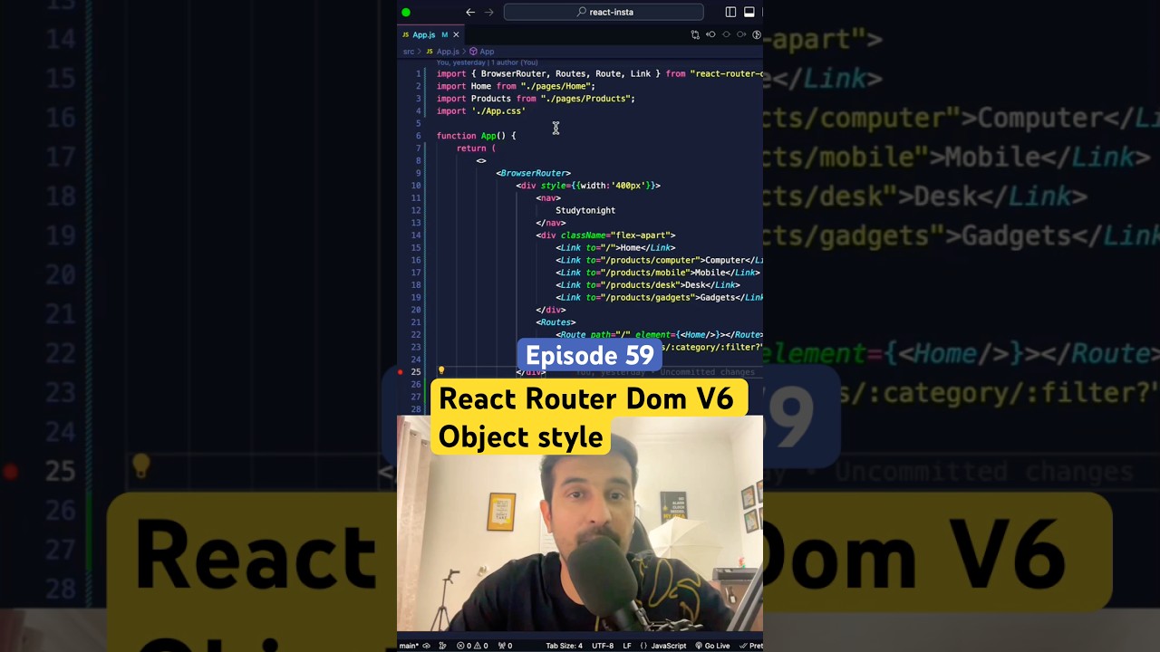 React Router v6 Object style introduction 😎