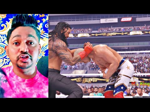 WWE 2K24 | Cody Rhodes vs Roman Reigns (Full Match) on Wrestlemania in Hindi Gameplay