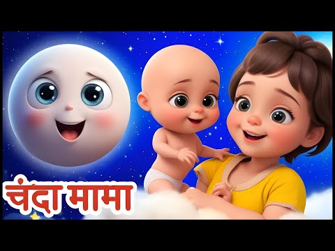 Chanda Mama Door Ke | चंदा मामा l Hindi Rhymes And Kids Songs l Kids Hindi Rhymes