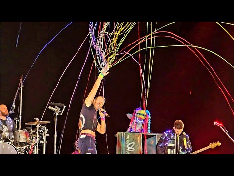 Coldplay - Good Feelings (Unreleased Track) "Music of The Spheres World Tour" Roma 12.07.2024