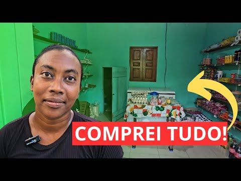 COMPREI TUDO NO MERCADINHO DE LILIANE❤️