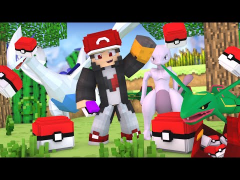 Minecraft:PIXELMON LUCKY BLOCK - TÁ CHOVENDO LENDÁRIOS! - ‹ JUAUM ›