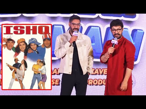 Ajay Devgn And Aamir Khan Recall Ishq Days, Give Mahurat Clap For 'Tera Yaar Hoon Main'