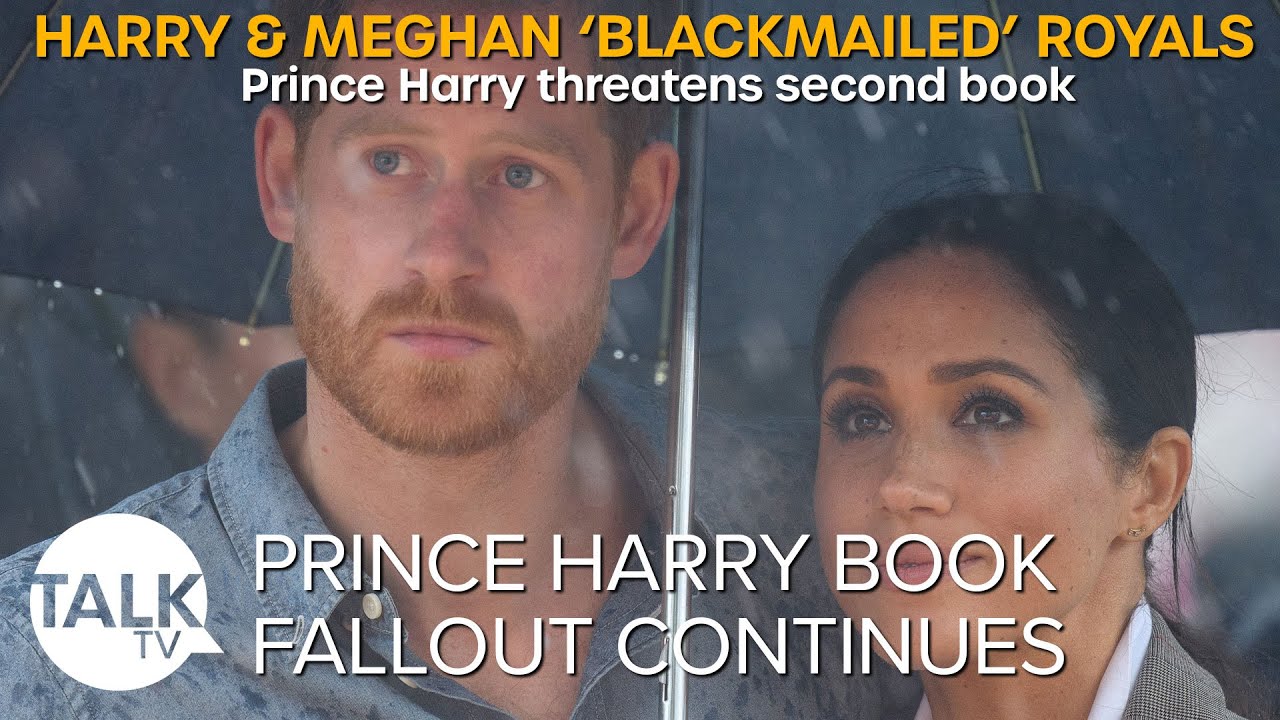 Prince Harry and Meghan Markle accused of ‘blackmailing’ royal family