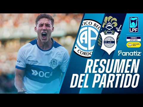 Temps forts du match Belgrano - Gimnasia LP
