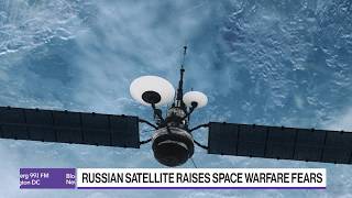 YouTube video thumbnail: Russian Satellite Raises Space Warfare Fears