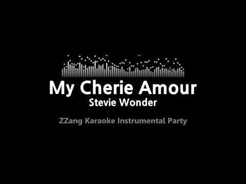 Stevie Wonder-My Cherie Amour (MR) (Instrumental Version) [ZZang KARAOKE]