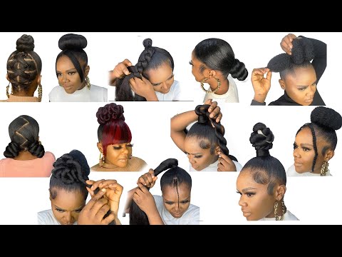Top 10 Natural Hair Updos For Beginners