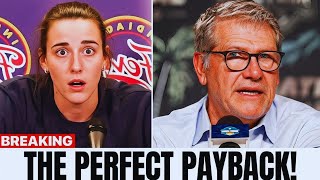 Caitlyn Clark’s Epic Revenge: How She Humiliated Coach Geno Auriemma After Rejection