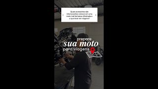 Prepare sua moto para viajar #viajardemoto #viagensdemoto #mototrip  #tenere250 #lander #mototrail