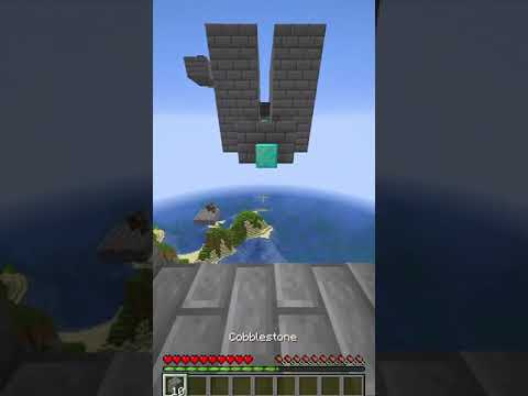 satisfying minecraft parkour gauntlet TAS (part 11) #shorts