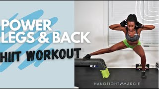 New Exercises for Strong Legs & Back: Female HIIT