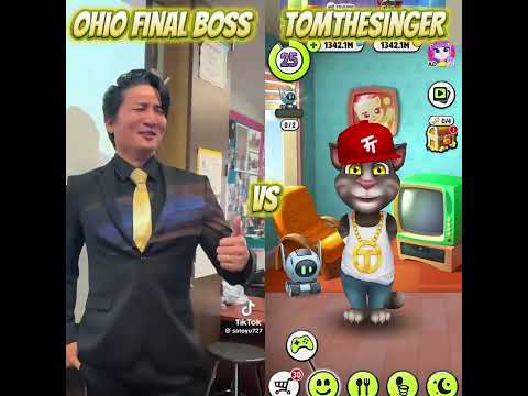 Ohio Final Boss Vs Tom The Singer Who Is Best ? 🤣 👌 #Shorts