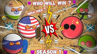 ☠️😈MAGICAL STICK ?😈☠️| 😢INDIA DIES ?😭| SEASON 1👽|#countryball #countryballanimation #nutshell