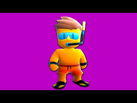 🟣STUMBLE GUYS mas se ENCOSTAR no ROXO o vídeo ACABA