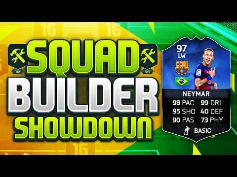FIFA 16 SQUAD BUILDER SHOWDOWN!!! TEAM OF THE YEAR NEYMAR!!! Fifa 16 TOTY Neymar Squad Builder