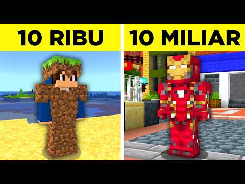 30 Item Termahal Rp1.000 VS Rp10 MILIAR Di Minecraft