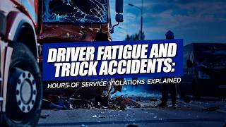 Driver Fatigue and Truck Accidents: Hours of Service Violations Explained