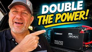⚡ Daryl & Cayden DOUBLE Our Overland Power! | Adding a 240Ah Renogy Solid State Battery System!
