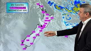 NZ - Powerful high pressure arrives, cold nights kick back in