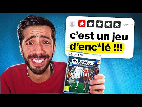 Pourquoi TOUT LE MONDE DÉTESTE FC26?? (les joueurs sont devenus fous)