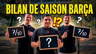 NOTRE ÉVALUATION DE LA SAISON !