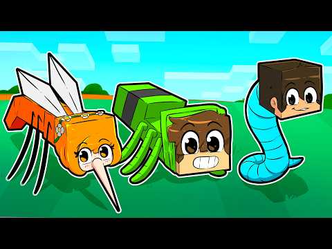 VIDA DE ANIMAIS NO MINECRAFT