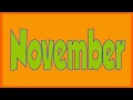 Identifying Months of the Year