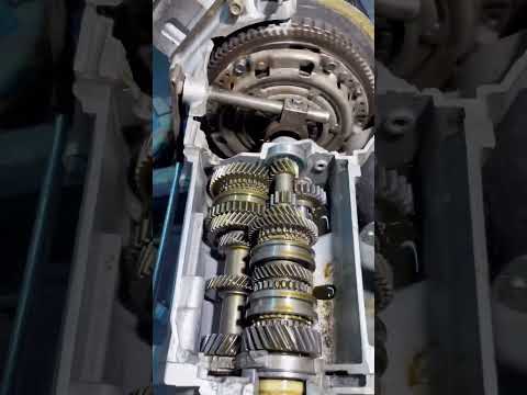 manual transmission gear box #automobile