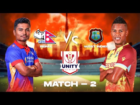 Unity Cup Nepal Vs West Indies 2025 || LIVE || Match 2 |