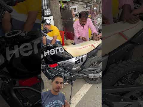 Deu uma pequena modificada #automobile #funny #motos